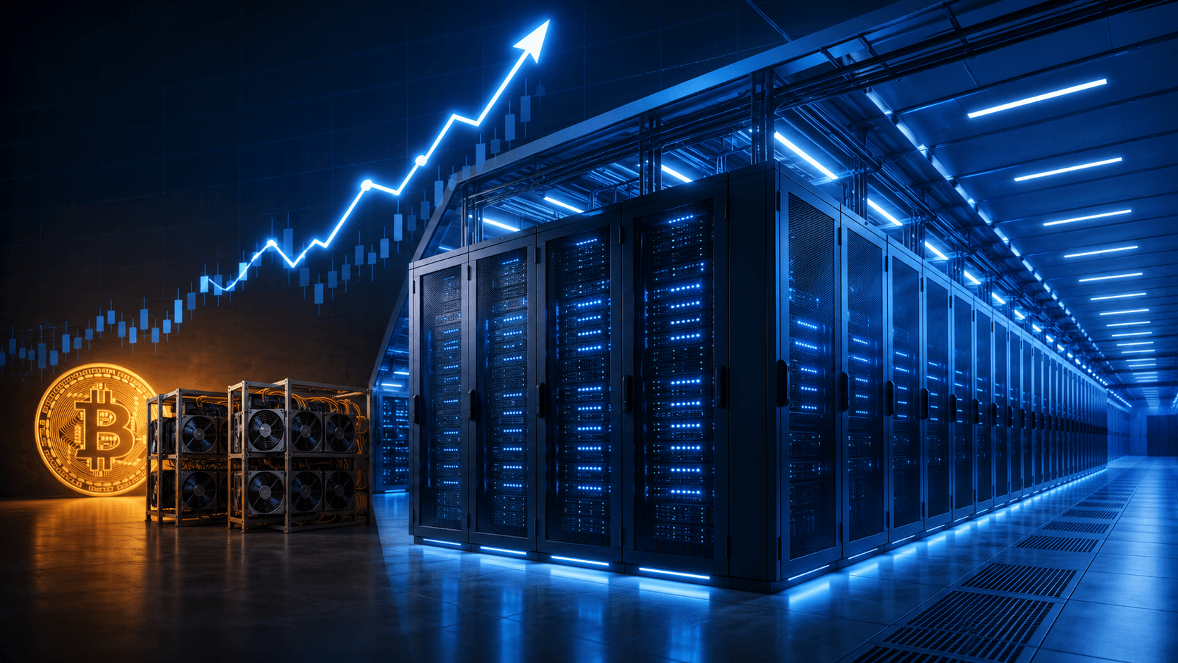 Hut 8 Stock Surges 200% as Bitcoin Miner Pivots Toward AI Infrastructure
