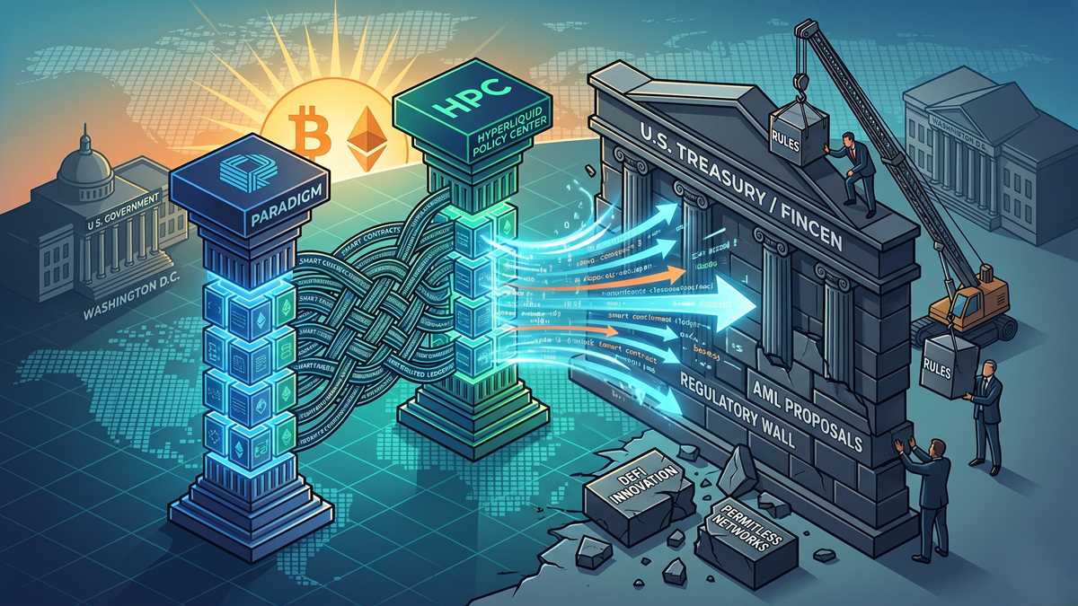 Hyperliquid Backers and Paradigm Push US to Reconsider Proposed Crypto AML Rules