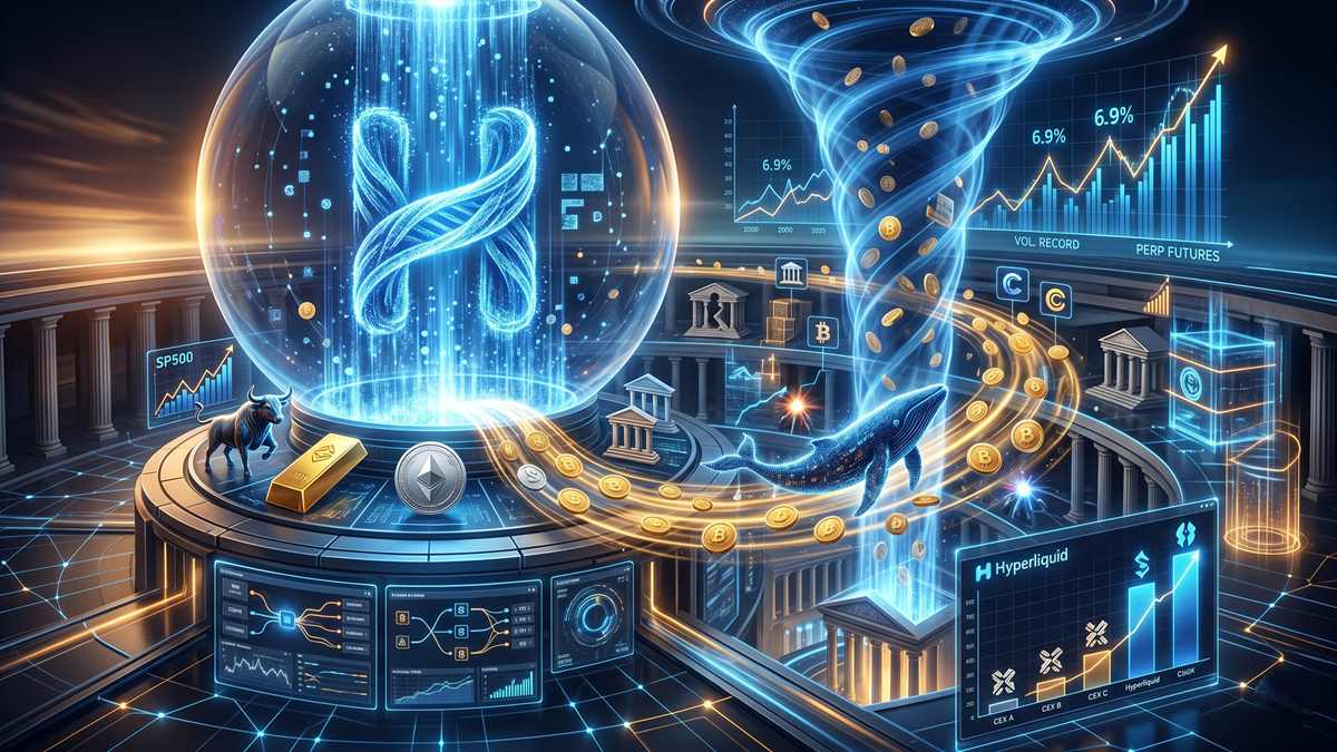 Hyperliquid Captures Record Share of Centralized Trading Volume