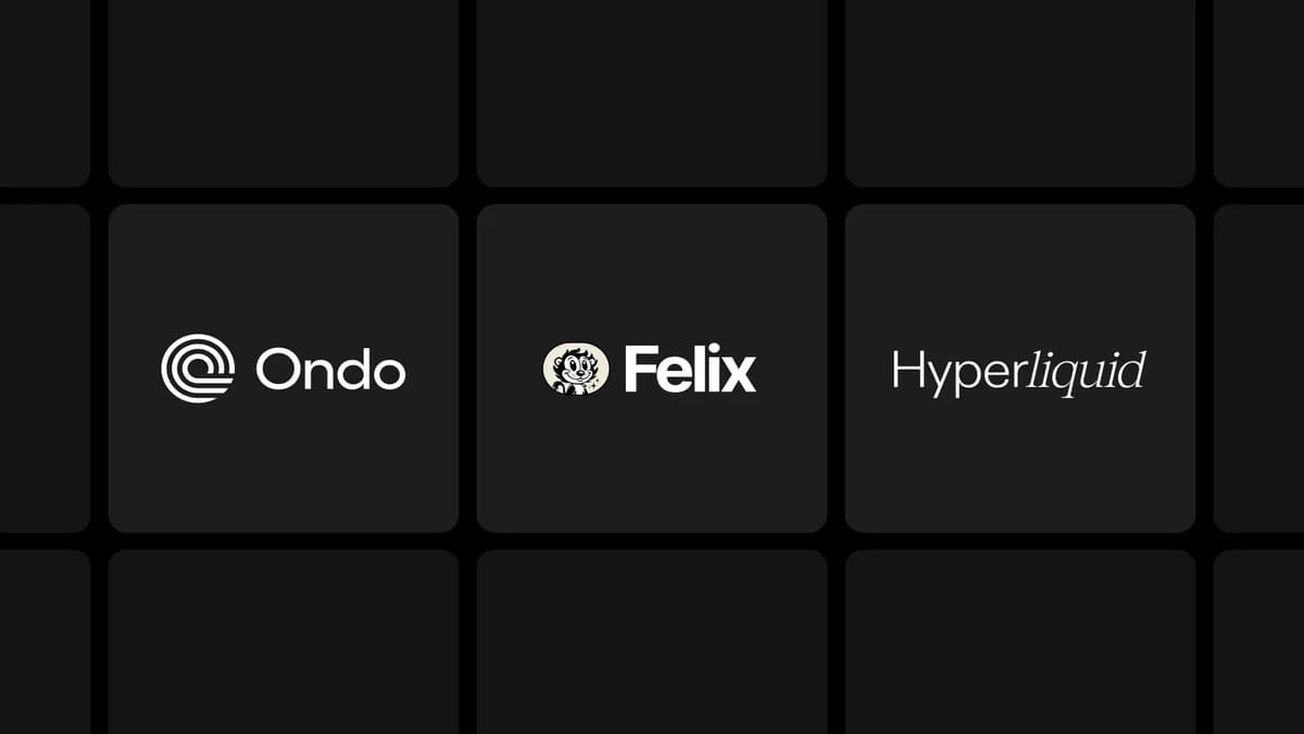 Article image for Hyperliquid Gains Access to 260 Ondo Tokenized Stocks Through Felix
