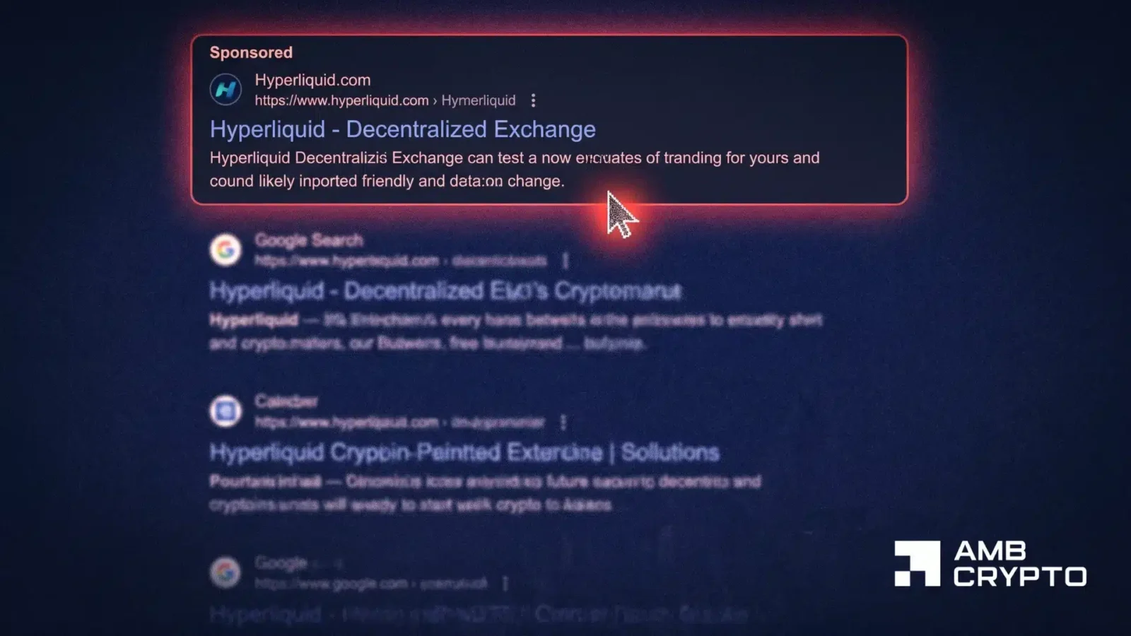 Hyperliquid user loses 550,019 USDC to fake Google ad – Details