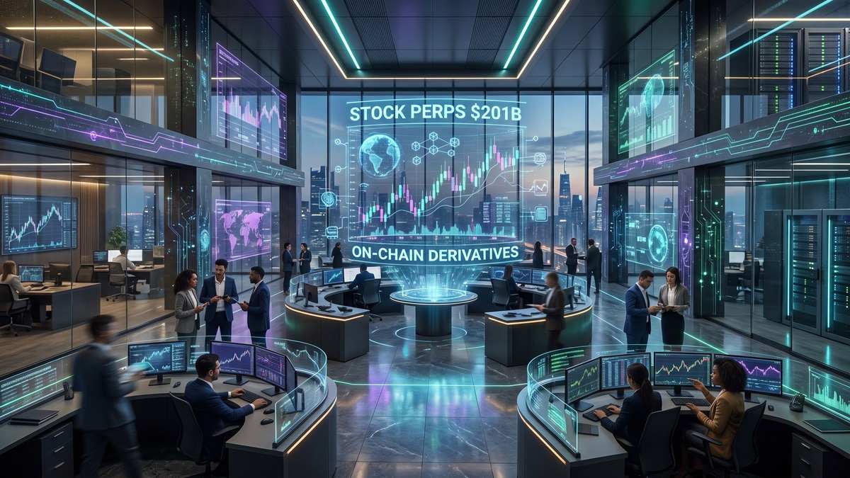 Hyperliquid's Stock Perps Hit $201B—Zero Shares, All Onchain