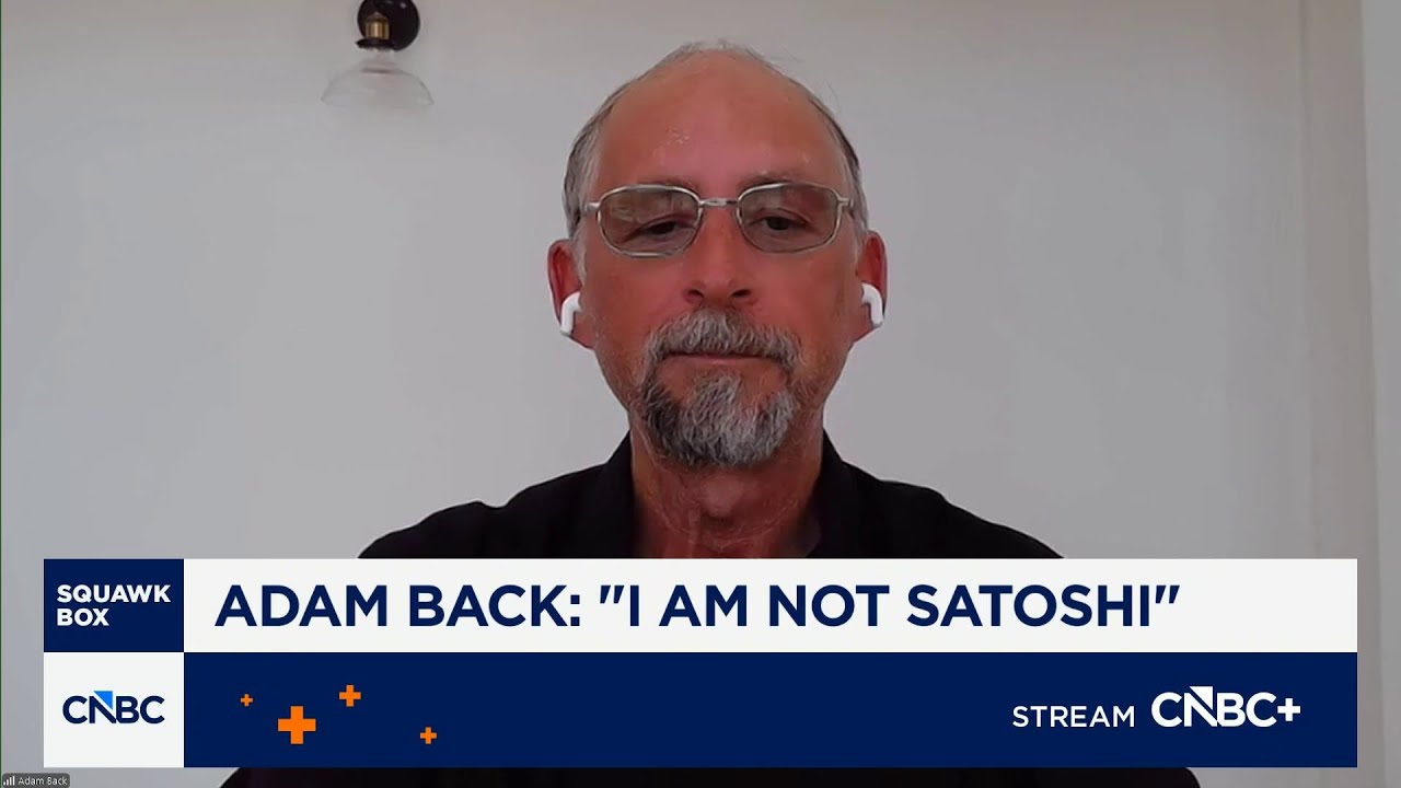'I am not Satoshi,' says Adam Back on bitcoin creator theory