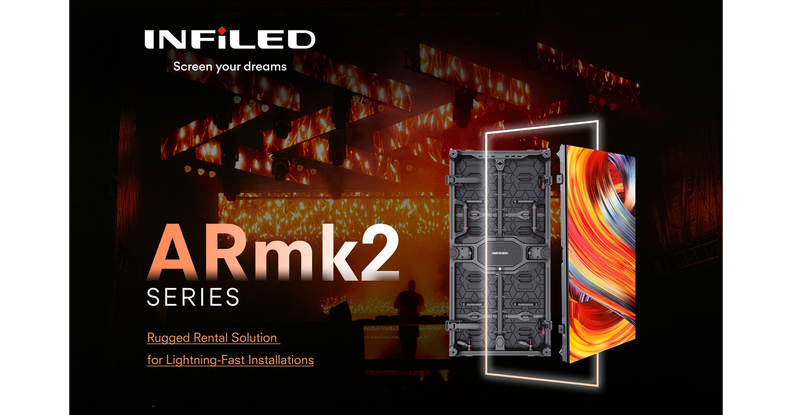 INFiLED Announces Continued Project Momentum for ARmk2 Rental LED Platform