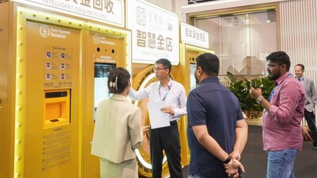 International ‘gold ATM' offers self-service buying and selling of precious metals