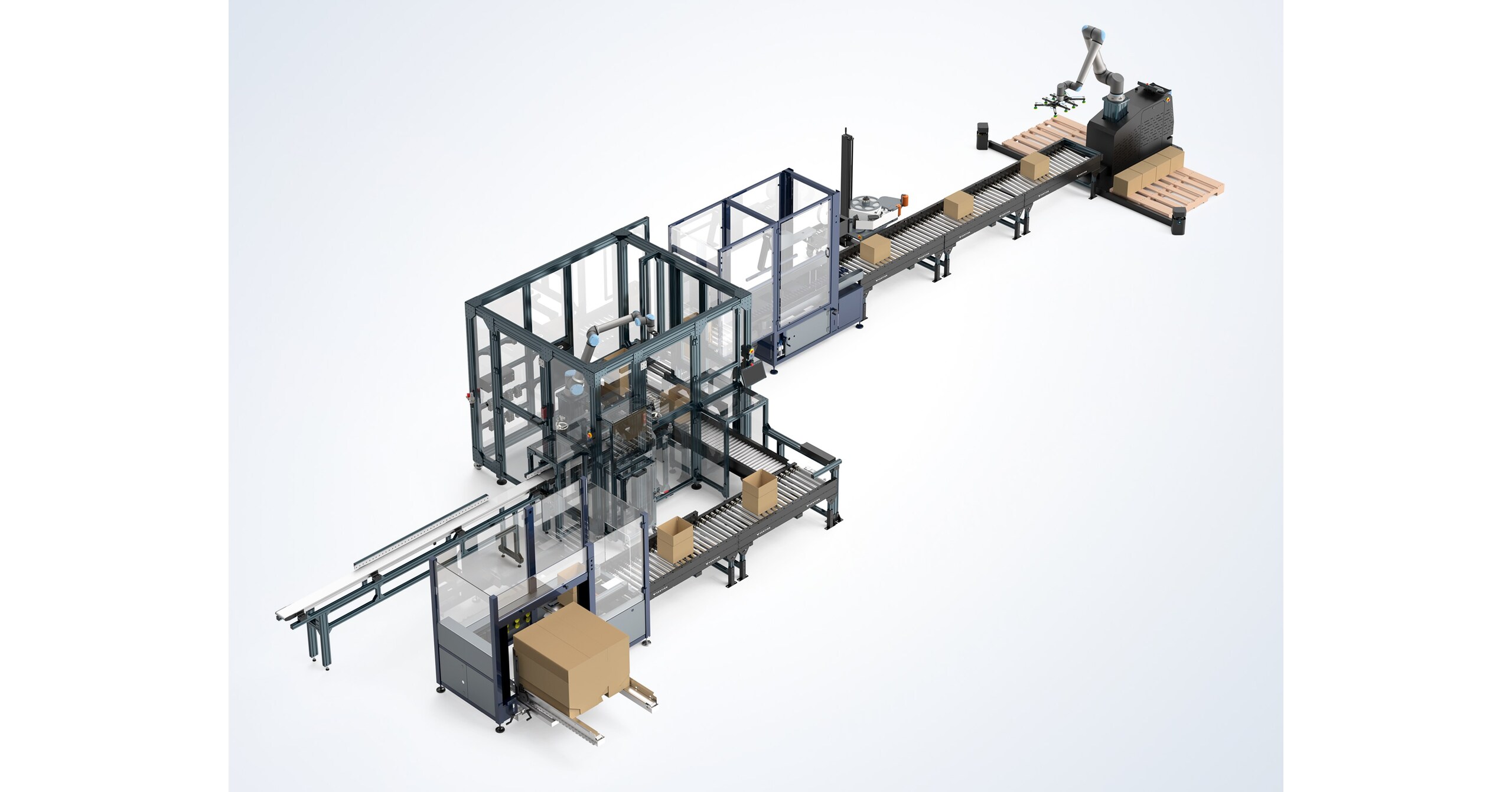 Interpack 2026: Vention und Universal Robots stellen eine gemeinsame „One-Stop-Shop"-Lösung für die Verpackungsautomatisierung vor - von Case Packing über Fördertechnik bis zur Palettierung