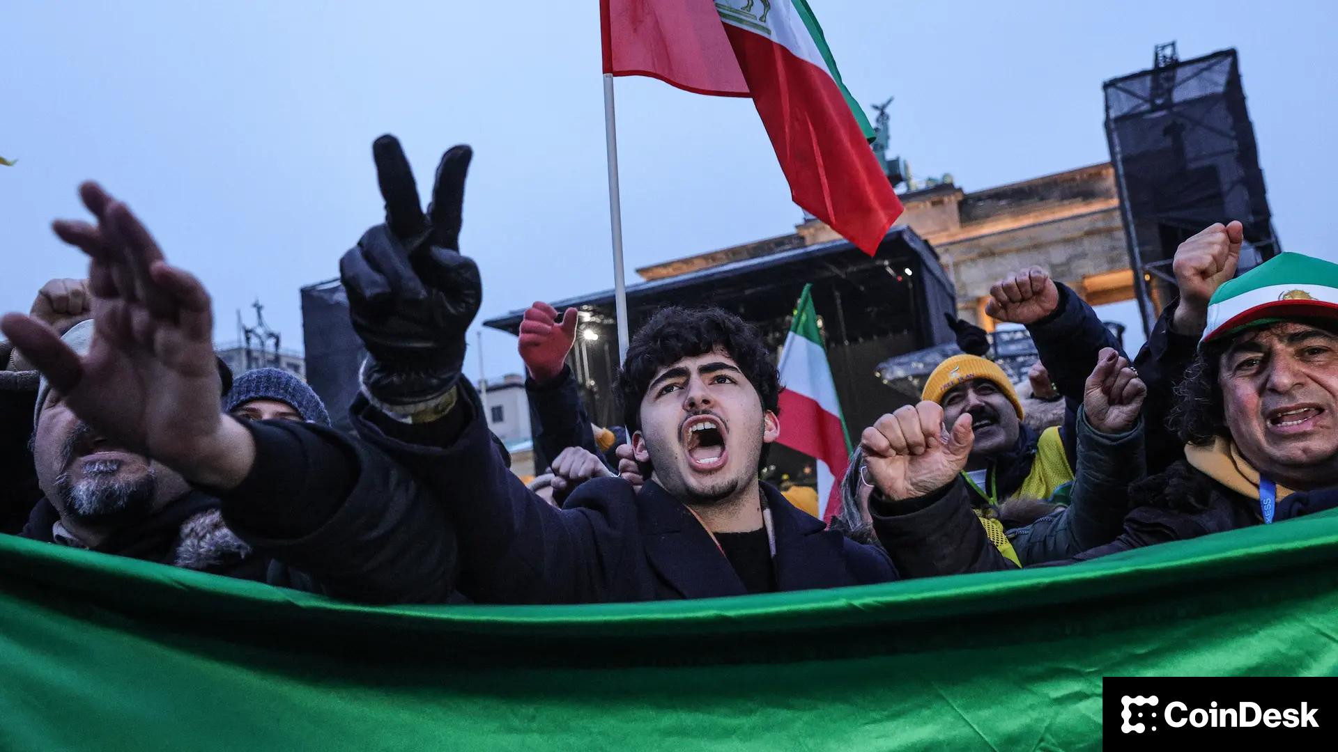 Iran's rial collapse mirrors Lebanon's crisis, driving citizens to bitcoin