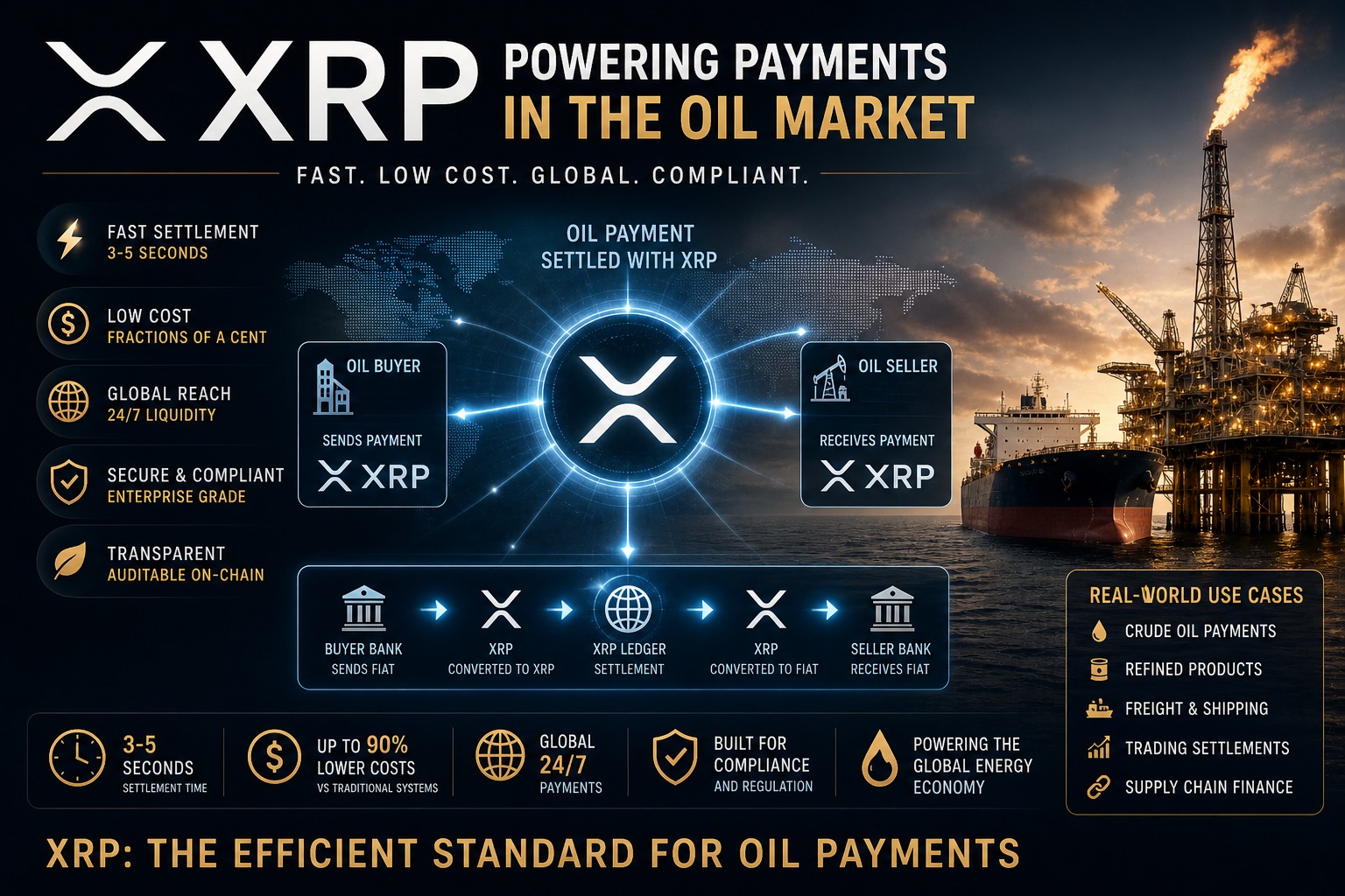 Is Ripple Looking To Put The Oil Market On The XRP Ledger?