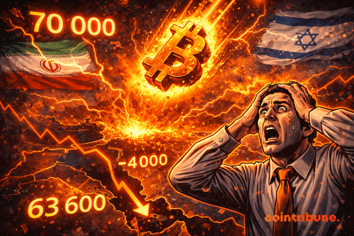 Israel attacks Iran, and Bitcoin drops below 64,000 dollars