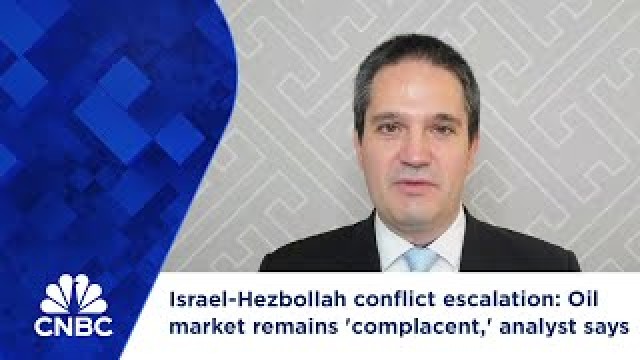Israel-Hezbollah conflict escalation: Oil market remains 'complacent,' analyst says