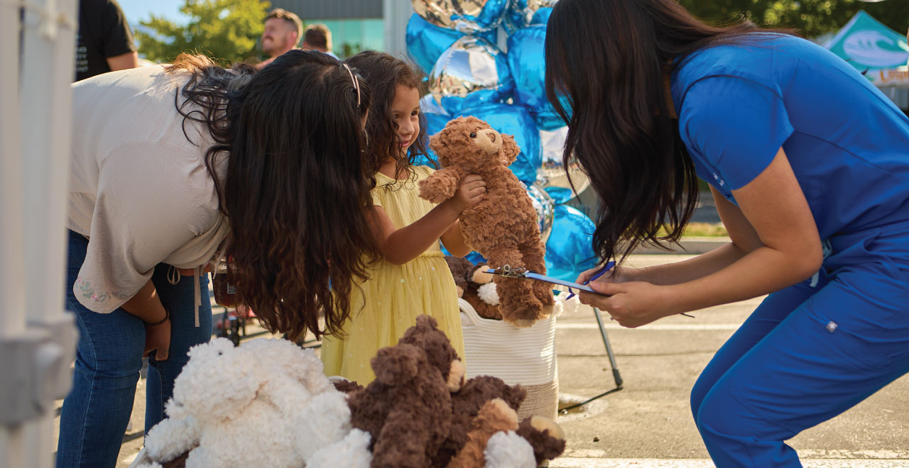 Joyce University's Teddy Bear Clinic Helps 120 Kids Feel Brave at Campus Health Fair