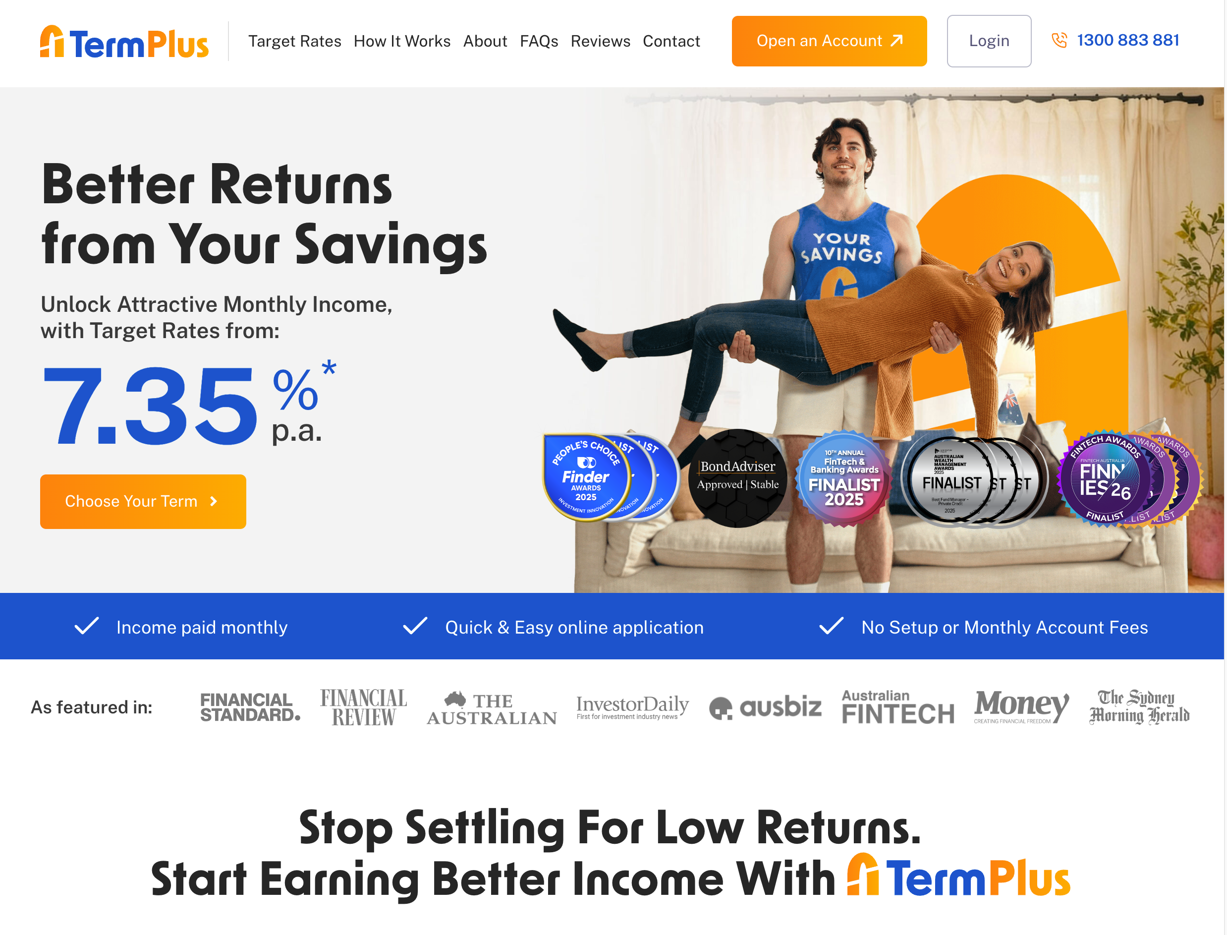 June 2026 Update: TermPlus Fixed-Term Accounts Offer Up to 8.50% Per Annum Over Five Years for Self-Managed Super Fund Trustees, SMSF Investors and Australian Retirees as Inflation Hits 4.6%