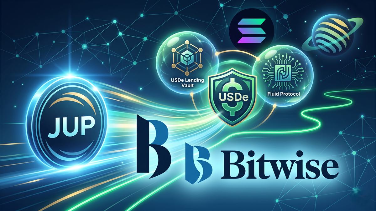 Jupiter Partners With Bitwise to Build Institutional-Grade Solana USDe Lending Market