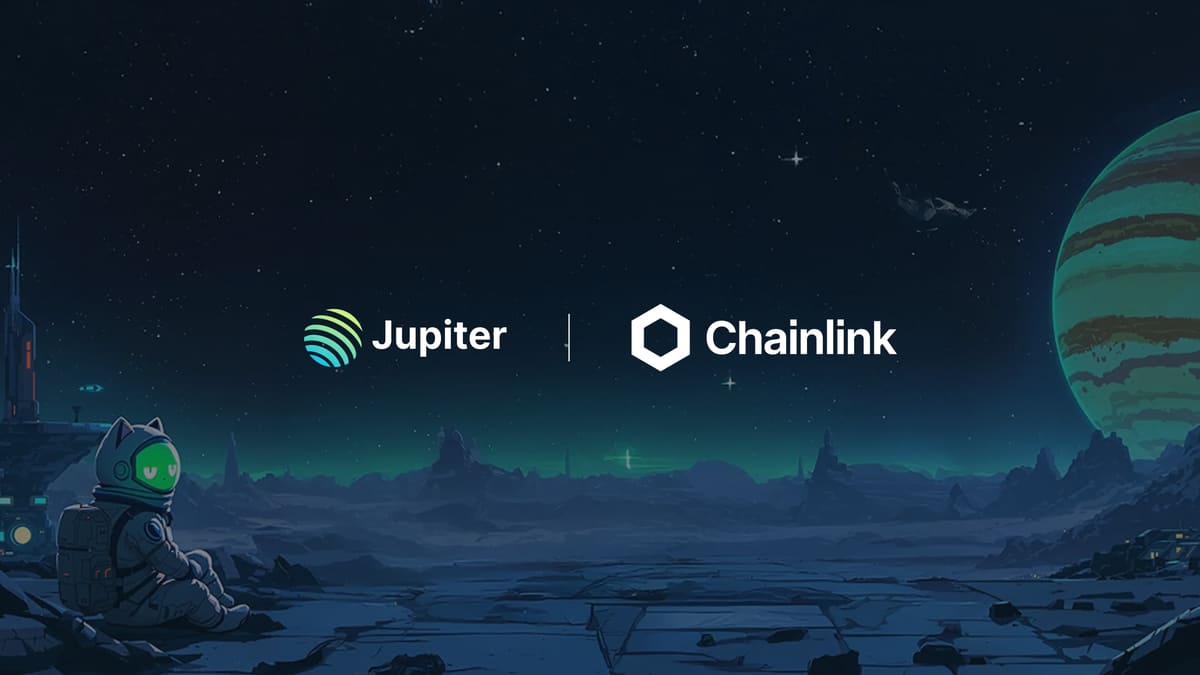 Article image for Jupiter Taps Chainlink to Strengthen Data Integrity Across Its Prediction Market