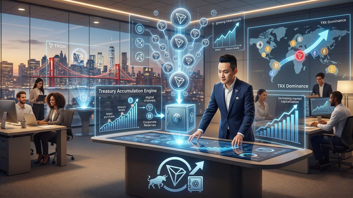 Justin Sun's Tron Keeps Buying Its Own Token—and Says It Won't Stop
