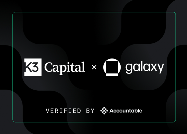 K3 Capital Extends a Credit Facility to Galaxy through Accountable's Vault Infrastructure on Monad