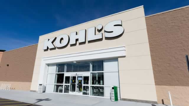Kohl's (KSS) Just Overtook the 20-Day Moving Average