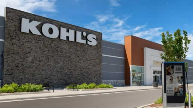 Kohl's: Q3 Still Wasn't Good Enough
