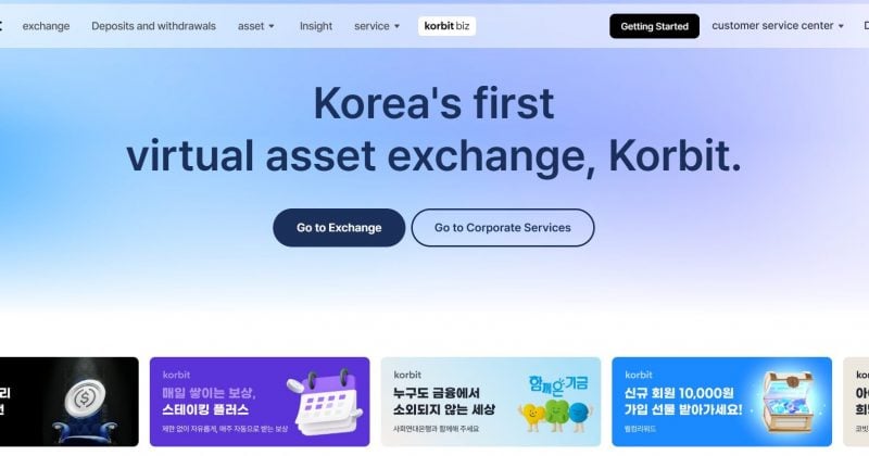 Korbit sells 15 BTC and 60 ETH as South Korea's exchanges suffer historic volume collapse