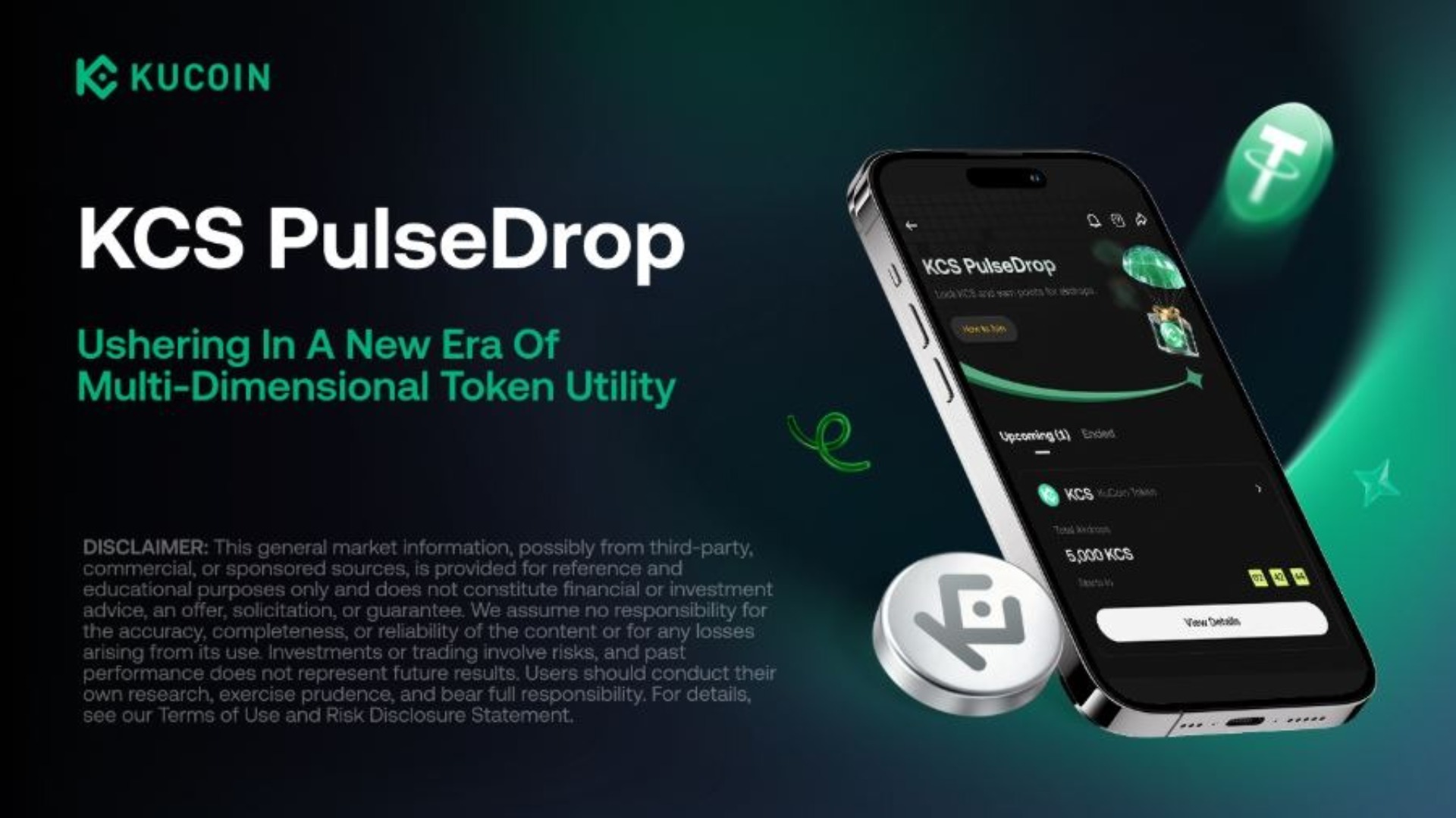 KuCoin Launches KCS PulseDrop Rewards Program, Expands Utility for KCS