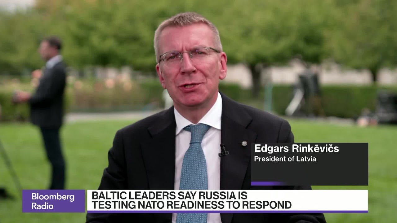 Latvia's President Says Europe Must Not Buy Russian Oil