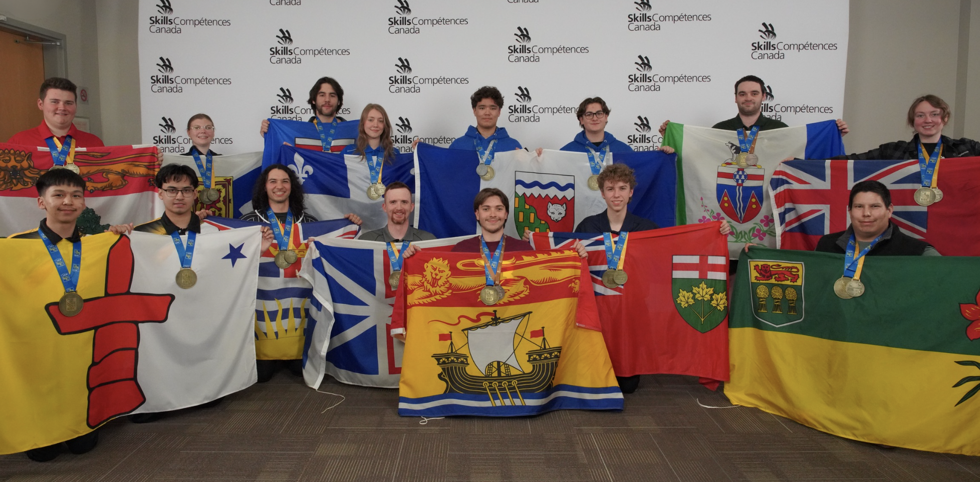 Les champions nationaux sont à l'honneur à la cérémonie de clôture des Olympiades canadiennes des métiers et des technologies 2026, à Toronto