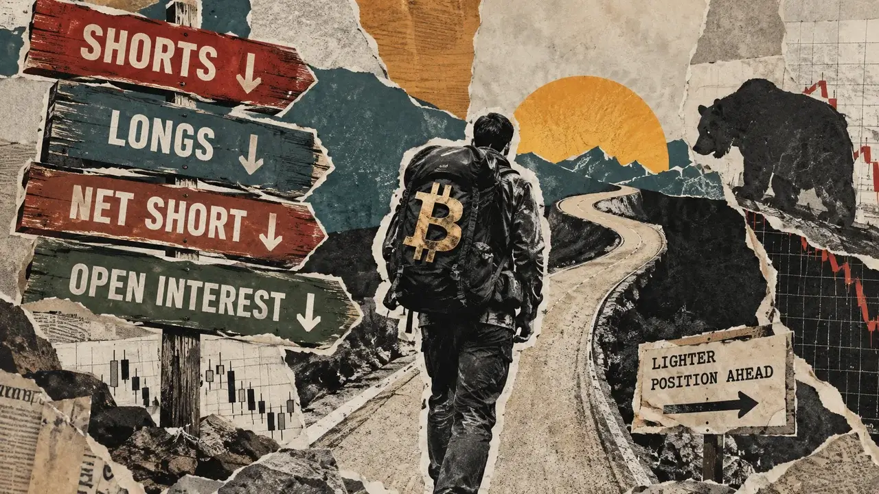 Leveraged funds' Bitcoin futures shorts fall by 5,300 BTC-equivalent as longs shrink