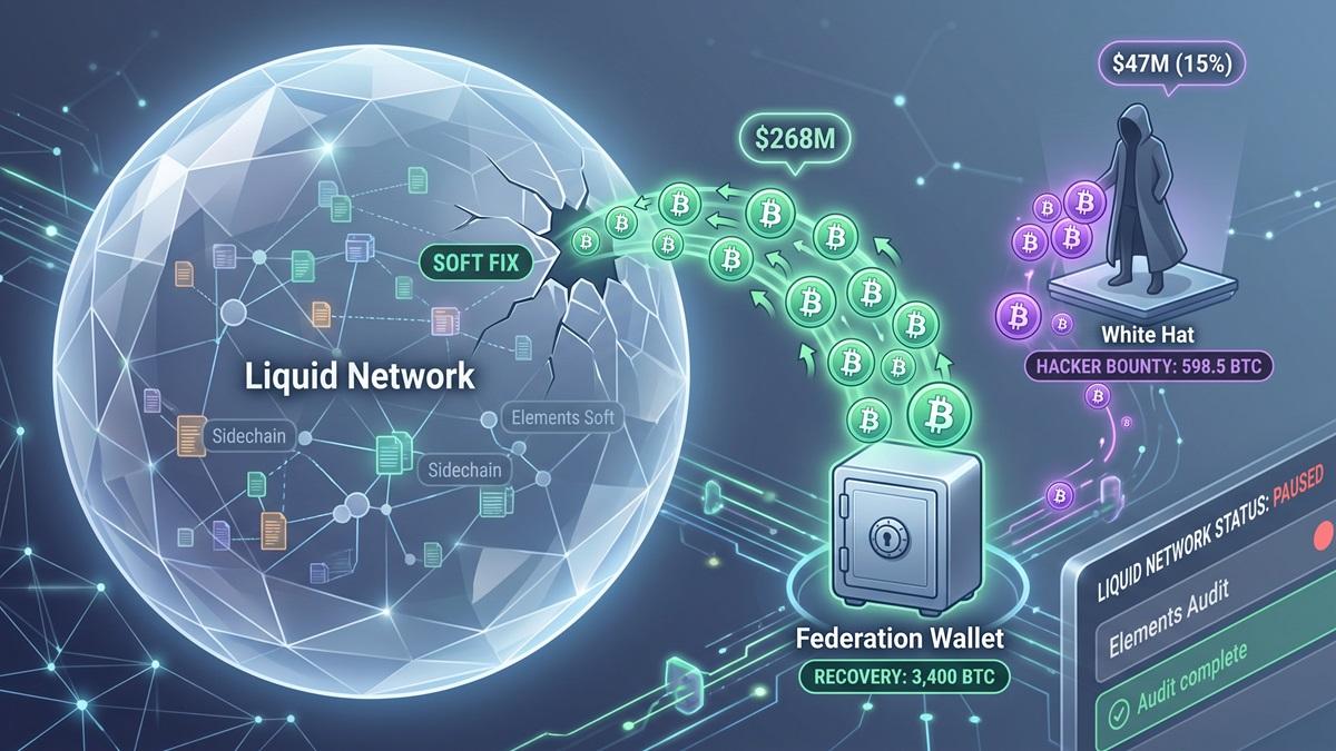 Liquid Network Hacker Returns 3,400 Bitcoin, Keeps 15% of Stolen Haul