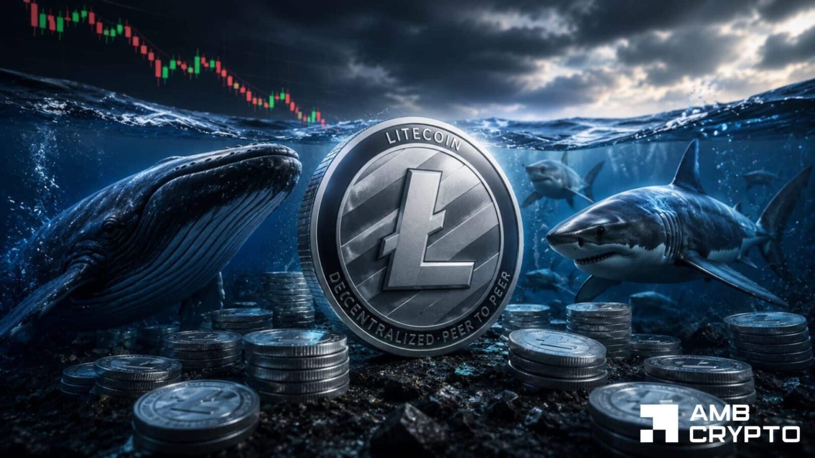 Litecoin whales add 7% more wallets in 5 months – Yet LTC is stuck near $44