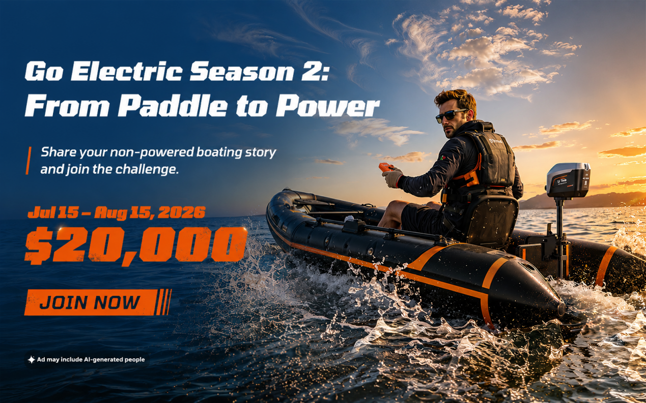 LiTime Launches Go Electric Contest Season 2 with Argoseeker, Inviting Global Users to Explore the Future of Water Electrification and Compete for $20,000 in Prizes