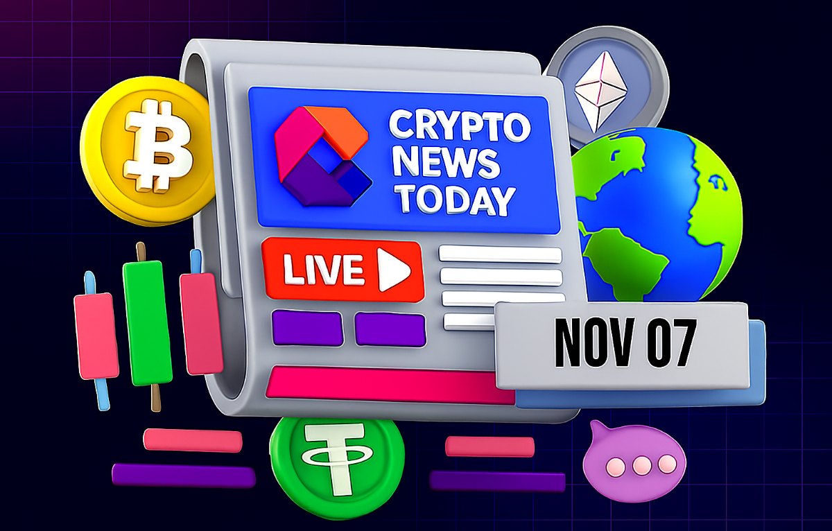 Article image for [LIVE] Crypto News Today: Latest Updates for Nov. 07, 2025 – Filecoin and Arweave Lead DePIN Surge as Bitcoin and ETH Drift Lower
