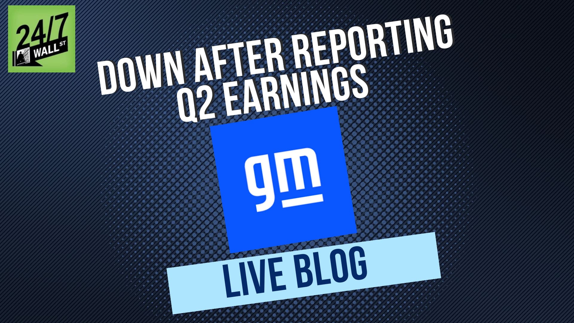 GM Stock News Image - https://247wallst.com
