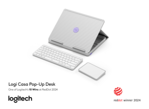Logitech Honored With 10 Design Award Wins From Red Dot for 2024