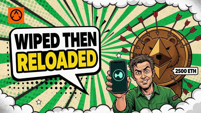 Machi's Hyperliquid Account Falls to $21,800, Then a 25x ETH Long