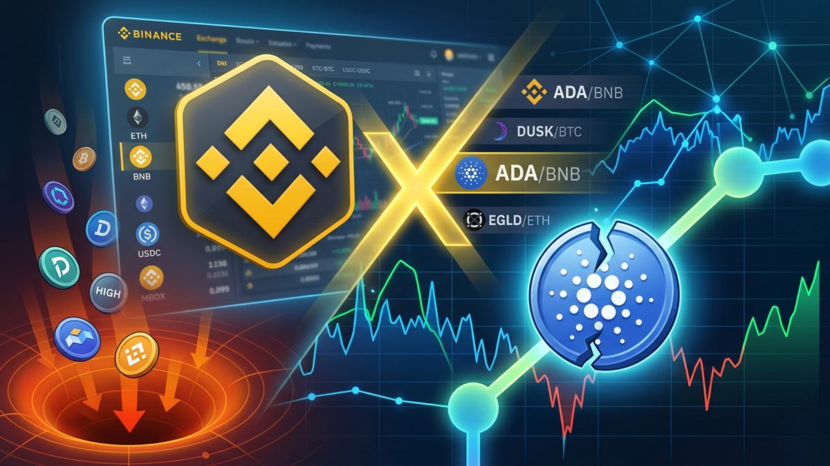 Major Binance Announcement Could Impact Cardano (ADA) and Multiple Altcoins