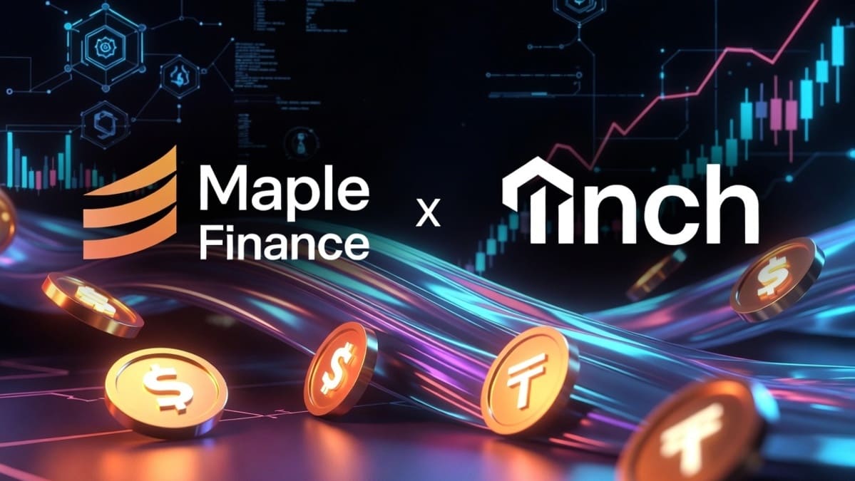 Maple Tokens Go Live on 1inch, Bringing syrupUSDC and syrupUSDT to Everyday DeFi Trading