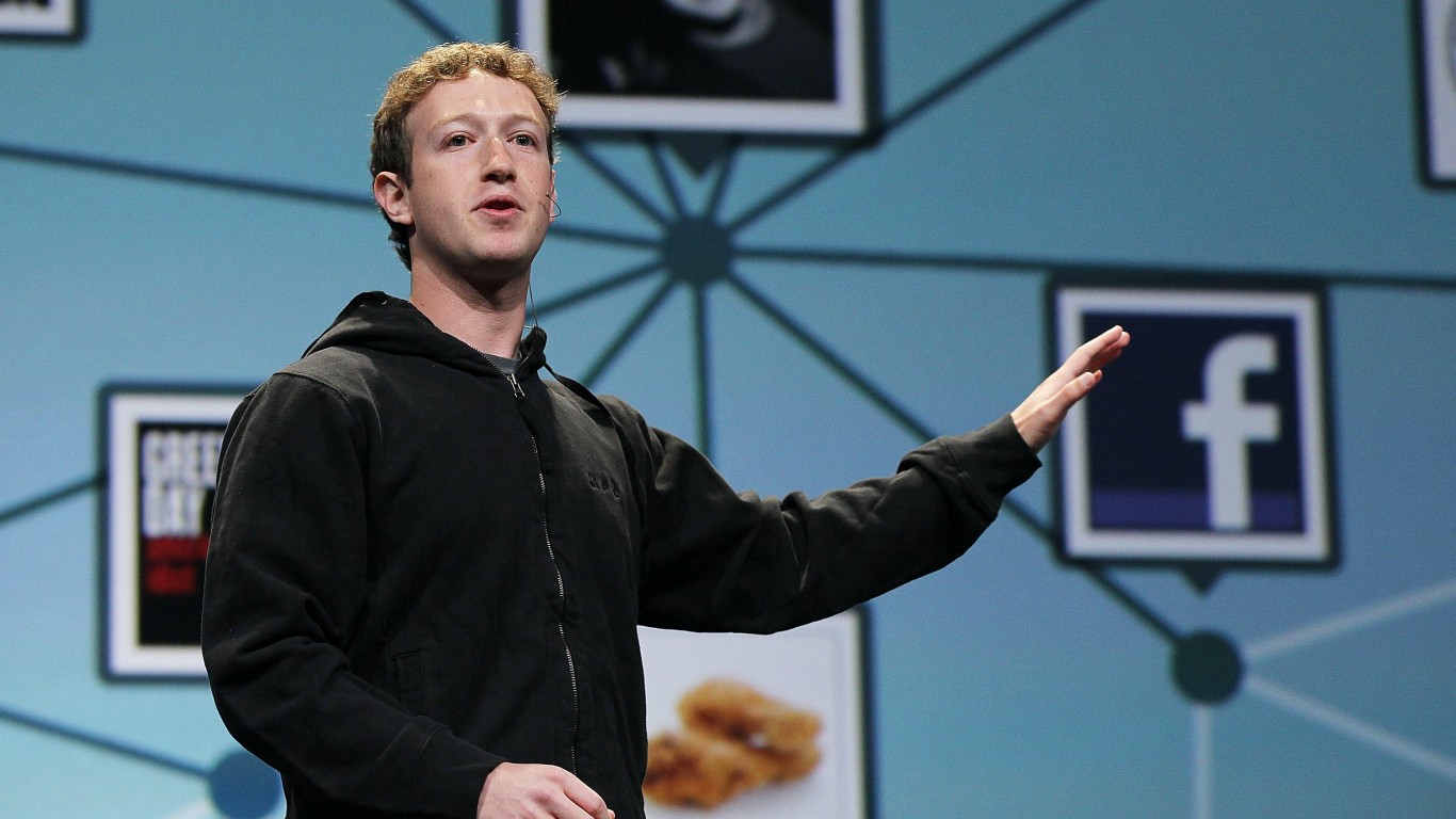 Mark Zuckerberg’s Net Worth Up $41 Billion
