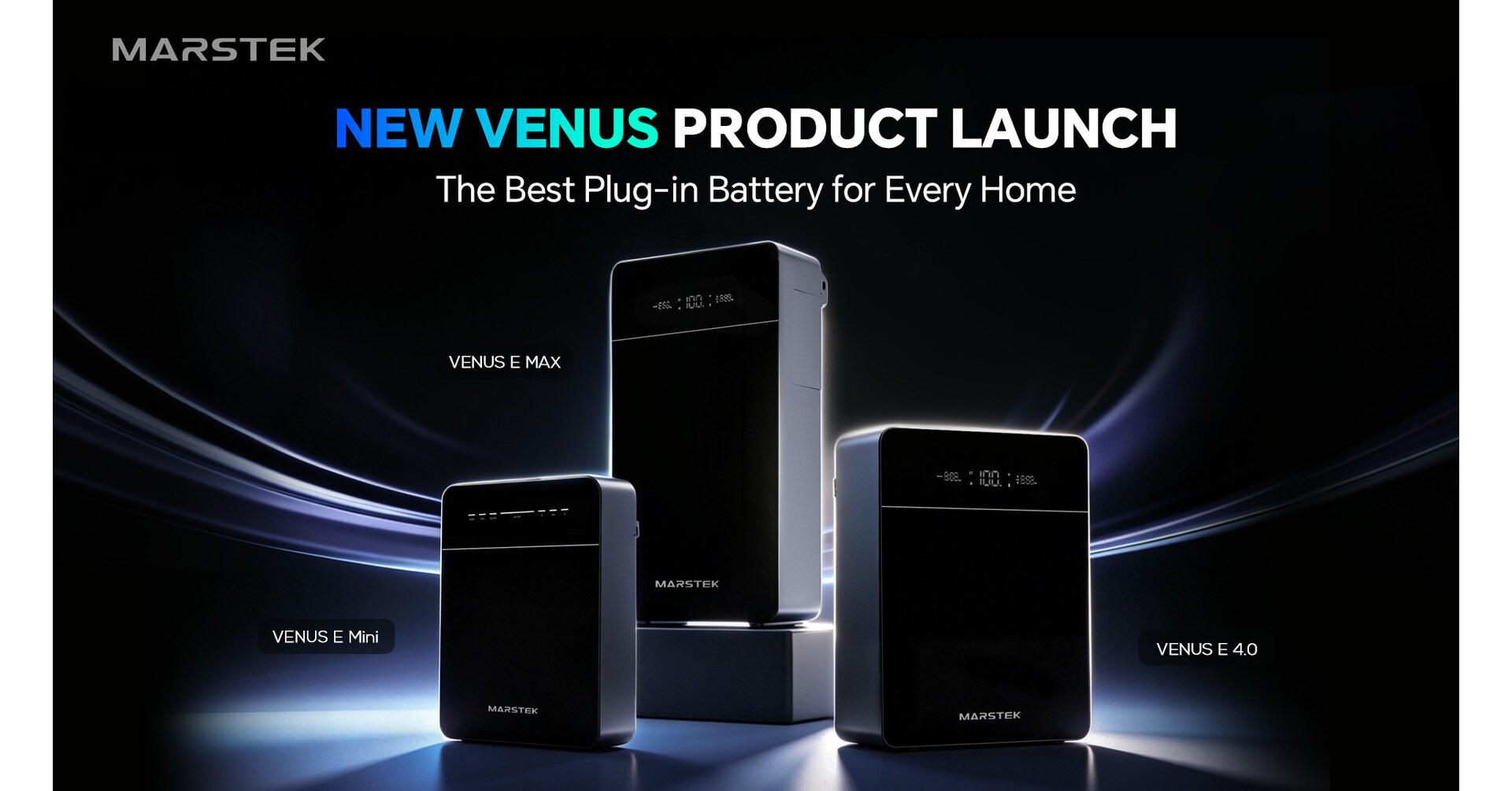 MARSTEK stellt die neue VENUS-Familie vor und erweitert Plug-in-Batterien in eine neue Ära der Heim-Energiespeicherung