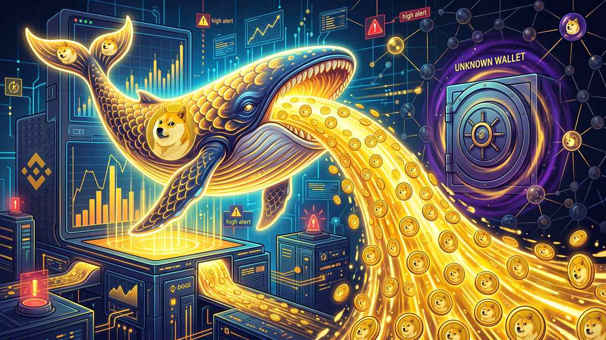 Massive 3.99B DOGE Whale Move to Binance Puts Market on High Alert