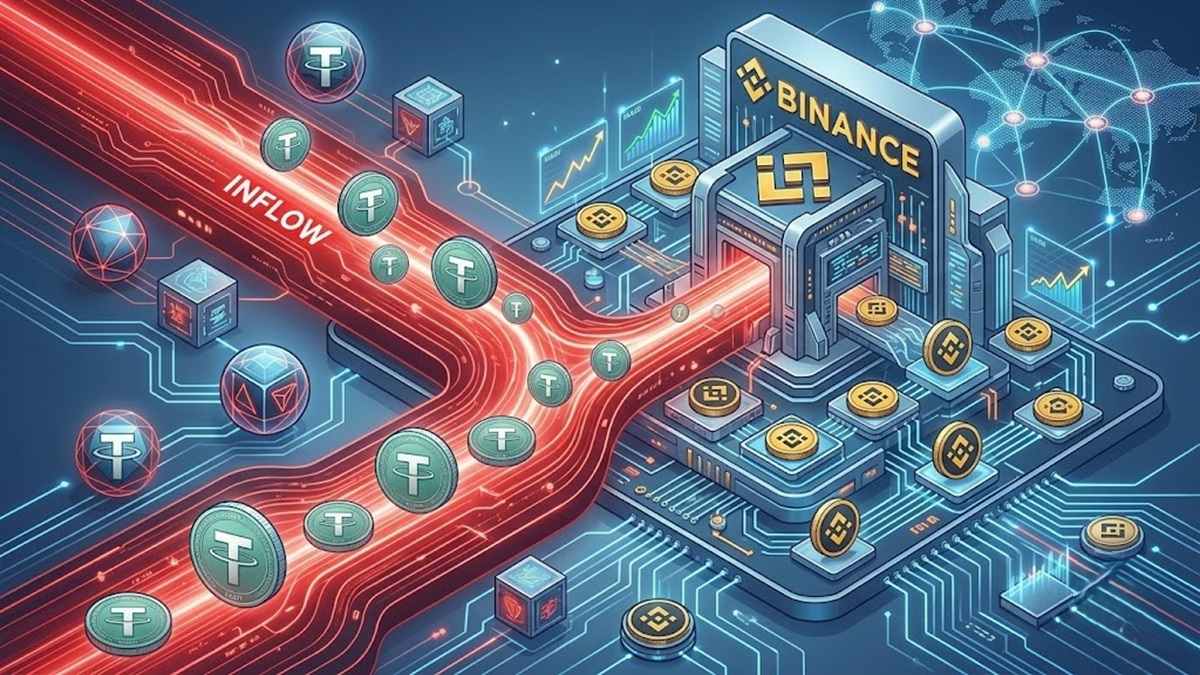 Massive USDT Inflow Hits Binance, Sparking Speculation Across The Crypto Market