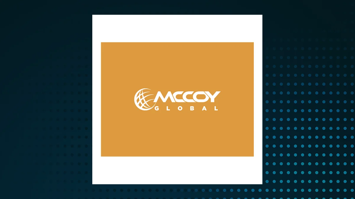 McCoy Global (TSE:MCB) Shares Cross Above 200 Day Moving Average – Here’s Why