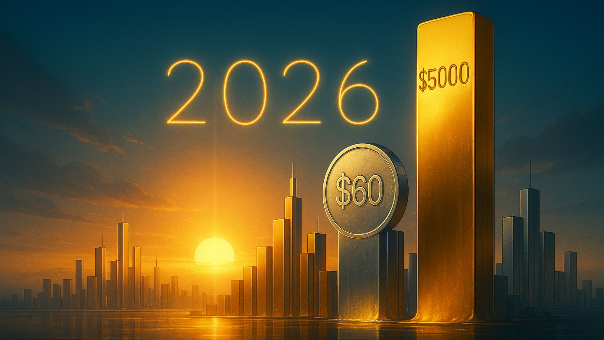 Metals Focus sees $5,000 gold and $60 silver in 2026 as uncertainty persists