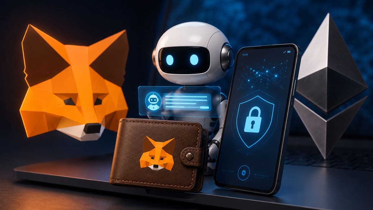 MetaMask Launches AI Agent Wallet With Built‑In Security and Self‑Custody Access to Ethereum