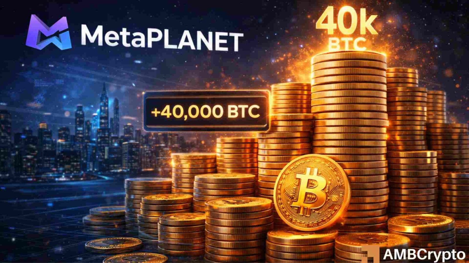 Metaplanet eyes ‘100K Bitcoin' goal as it becomes the third-largest BTC holder globally