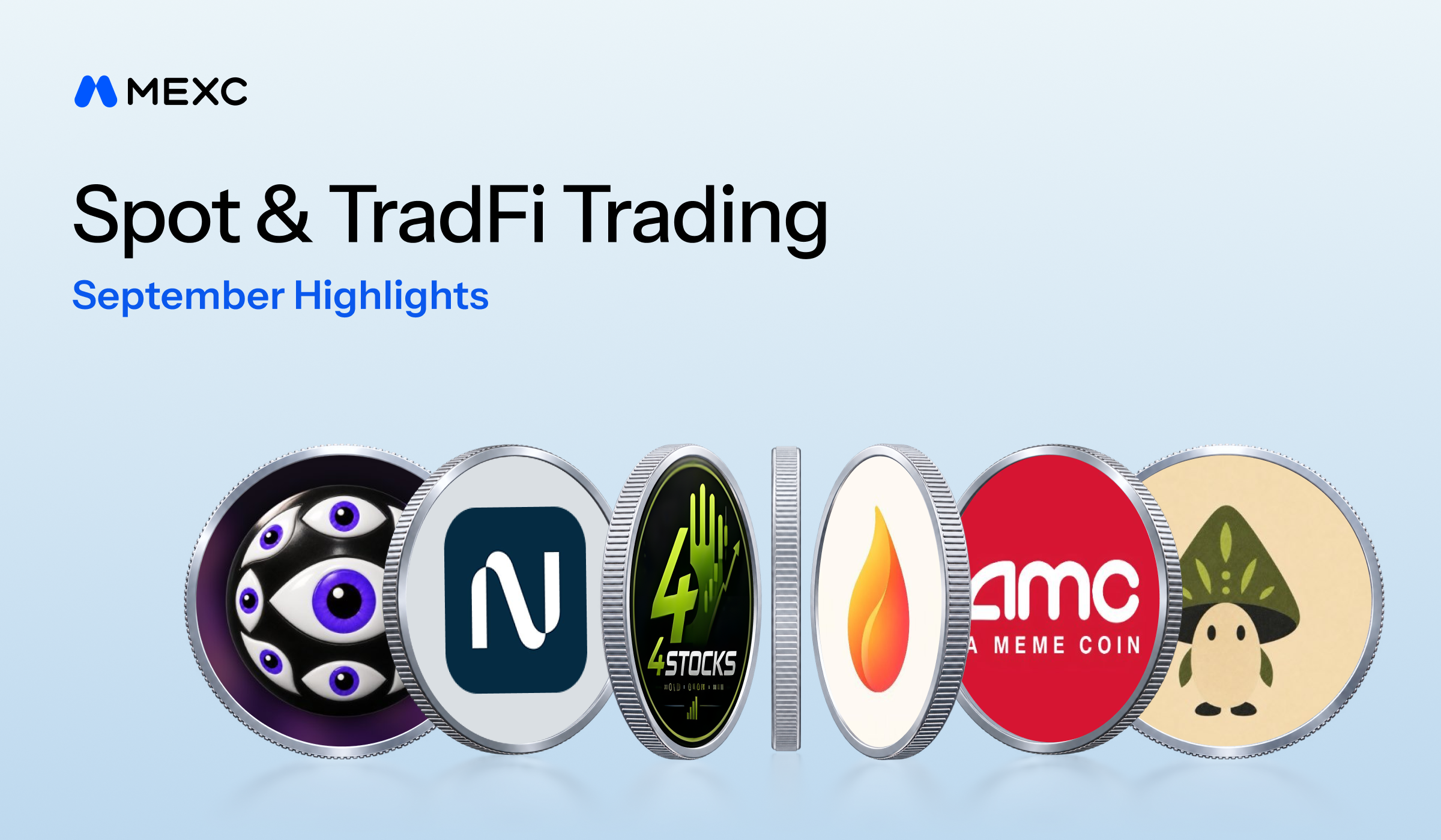 MEXC's New-Token Trading Volume Rises 77% in September as Stock-Related Trading Expands Into On-Chain New-Token Markets