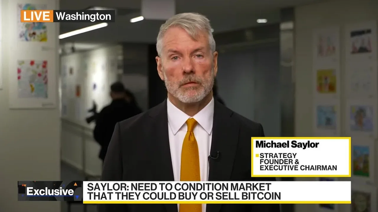 Michael Saylor says bitcoin is at start of bull market, can reclaim $100,000