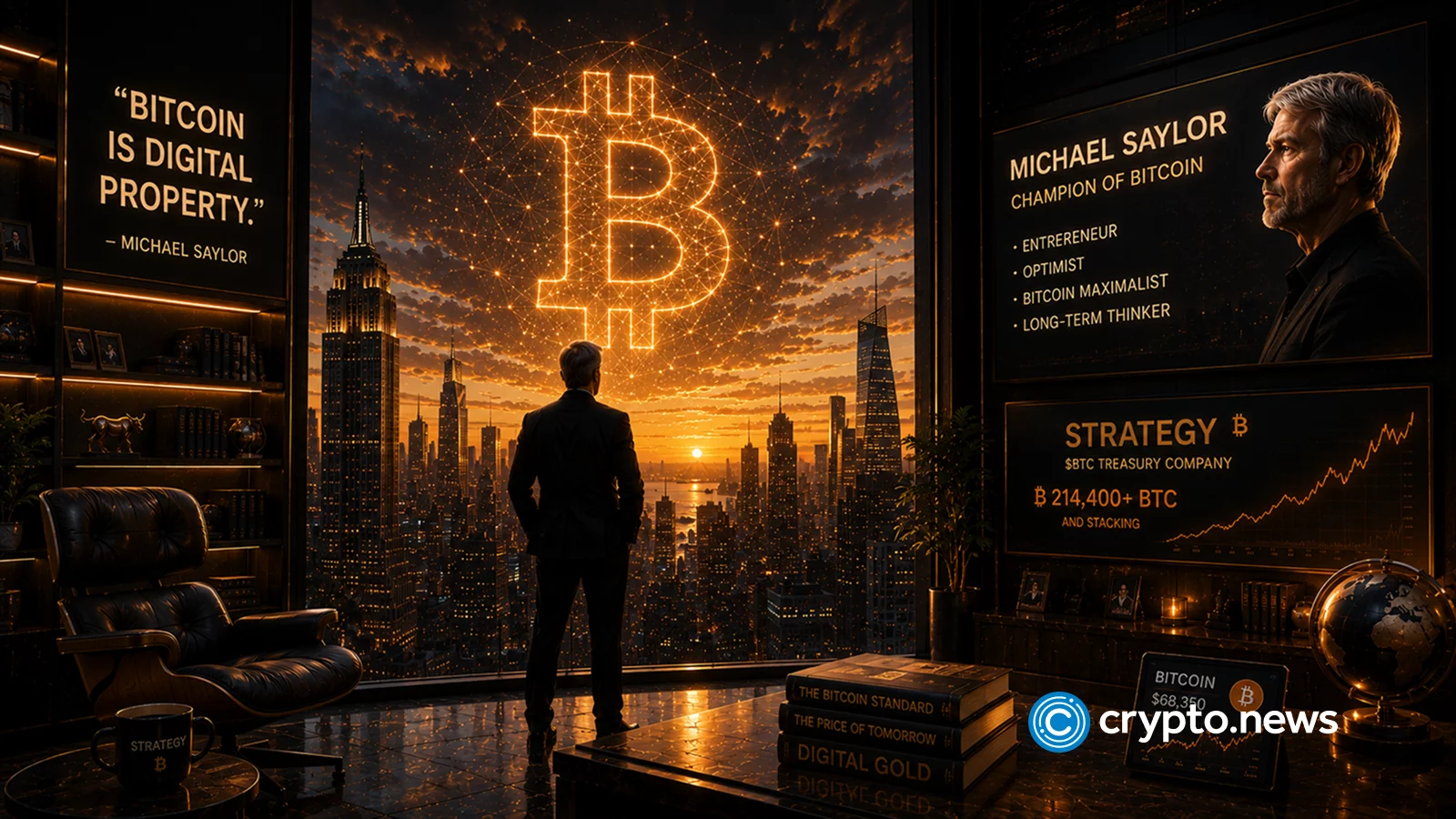 Michael Saylor says this Bitcoin metric shows Strategy's real risk