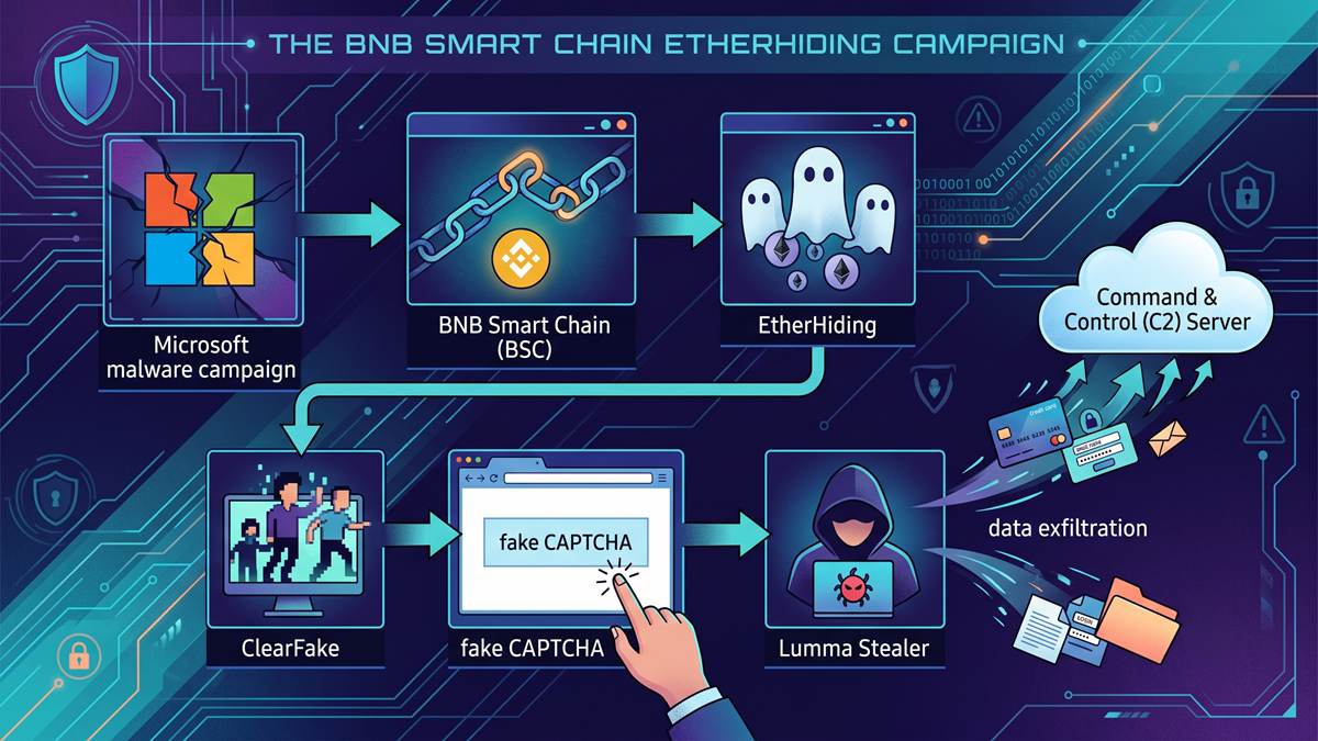 Microsoft Warns Hackers Are Exploiting BNB Chain to Distribute Malware