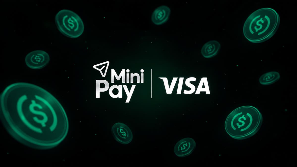 MiniPay Launches Digital Visa Card Powered by Gnosis Pay for Global Stablecoin Spending