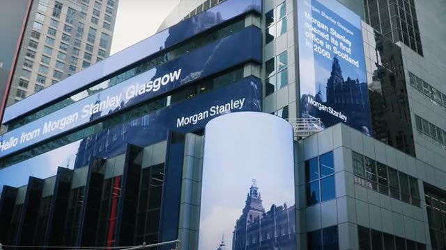 Morgan Stanley (MS) Laps the Stock Market: Here's Why